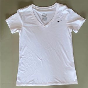 White dri-fit Nike athletic tee!